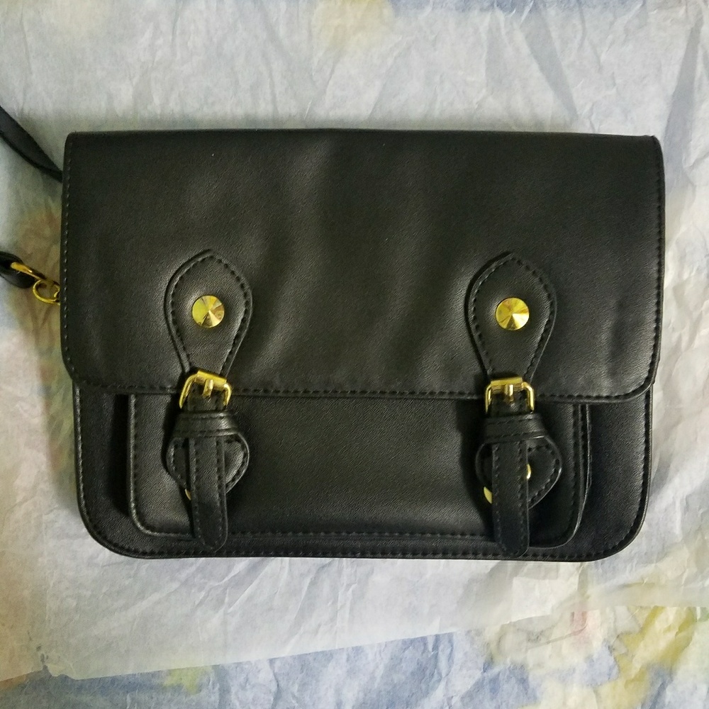 Black crossbody bag